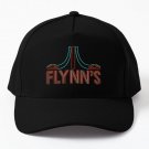 Flynns Place Tron 1980S Baseball Cap Hat Printed Czapka Black Casquette