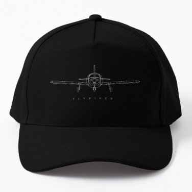 Fly Piper Baseball Cap Hat Printed Hip Hop Snapback Czapka Casquette Black
