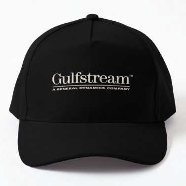 Fly High Gulfstream Baseball Cap Hat Casquette Black Snapback Mens