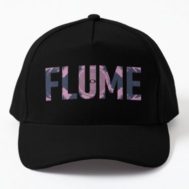 Flume Mixtape Baseball Cap Hat Mens Casquette Snapback Women Black