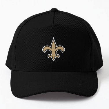 Fleur De Lis Baseball Cap Hat Women Hip Hop Snapback Mens Casquette Black