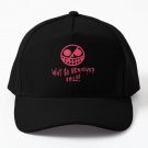 Flamingo Logo Baseball Cap Hat Casquette Czapka Hip Hop Black