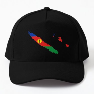 Flag Of New Caledonia Baseball Cap Hat Women Casquette Mens Black