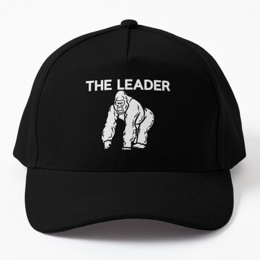 Silverback Gorilla The Leader Hat Baseball Cap Casquette Hat Anime Golf Hat