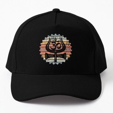 Shiva Trishul With Baseball Cap Casquette Western Hat Cap