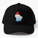 Shiny Grunge Map The Luxembourg Baseball Cap Casquette Cap Cosplay Snapback Cap Bobble Hat