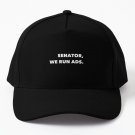Senator Run Ads Baseball Cap Casquette Black Gentleman Hat Anime Hat
