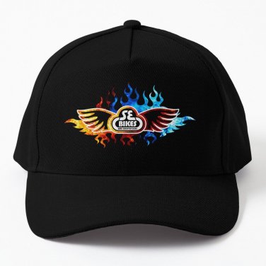 Se Bikes Bmx Bicycle Fire Sport Blue Red Baseball Cap Casquette Rugby Cap Cap