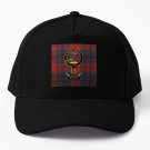 Scottish Fraser Clan Tartan And Crest Baseball Cap Casquette Funny Hat Hard Hats