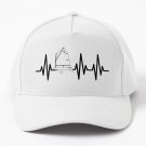 Sailing Optimist Heartbeat- Optimist Sailing Baseball Cap Casquette Golf Hat Caps Cap