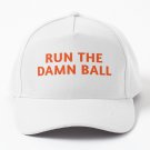 Run The Damn Ball Orange Baseball Cap Casquette Icon Derby Hat Caps