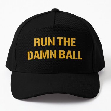 Run The Damn Ball Baseball Cap Casquette Baseball Cap Casquette