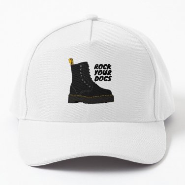 Rock Your Docs Baseball Cap Casquette Hat Sun Icon Beach Hat