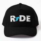 Ride Snowmobile Snowmobiling Word Vintage Baseball Cap Casquette Cap Party Hats Boonie Hats Golf Hat