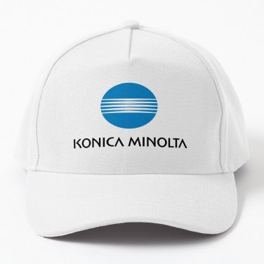 Retro Vintage Konica Minolta Logo Baseball Cap Casquette Dad Hat Capbaseball Cap Casquette