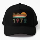 Retro Made 1972 Years Old Baseball Cap Casquette Snapback Cap Tea Hats Rave Cap