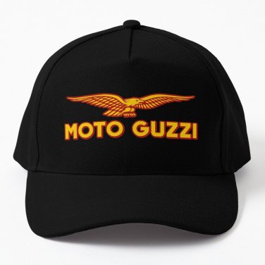 Red-Yellow Moto Guzzi Eagle Baseball Cap Casquette Hat Horse Hat Party Hats Golf Hat