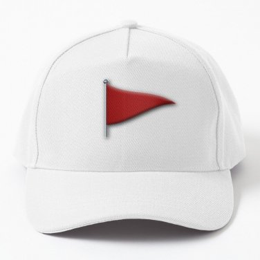Red Flag Meme Baseball Cap Casquette Hat Caps Cap