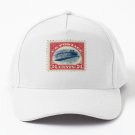 Rare Vintage Airmail 1918 Issue Postage Stamp Baseball Cap Casquette Icon Derby Hat Cap
