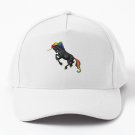 Rainbow Pride Unicorn Dark Baseball Cap Casquette Hat Icon Hats