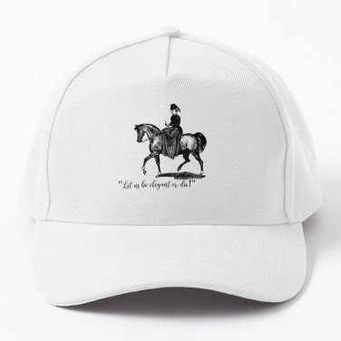 Quoting Little And Riding Sidesaddle Baseball Cap Casquette Cap Hats Man