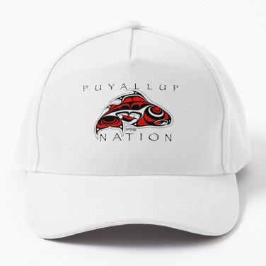 Puyallup Nation Salmon Baseball Cap Casquette Boonie Hat