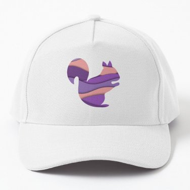 Purple Squirrel Baseball Cap Casquette Hat Caps Cap