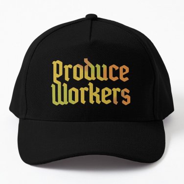 Produce Workers Logo Baseball Cap Casquette Trucker Hats Cap Hip Hop Hats Sun