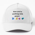 Power Platform Now You'Re Working With Power Baseball Cap Casquette Cap Horse Hats Cap