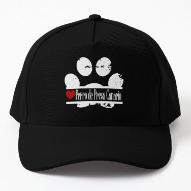 Perro Presa Canario Dog Paw Print Baseball Cap Casquette Golf Hat Trucker Cap Golf Wear