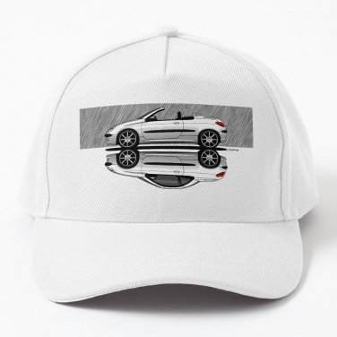 Pen Drawing The Iconic Coup&Atilde;&copy; Cabrio Baseball Cap Casquette Funny Hat Fluffy Hat Caps Hat