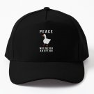 Peace Was Never Option Baseball Cap Casquette Cosplay Tea Hats