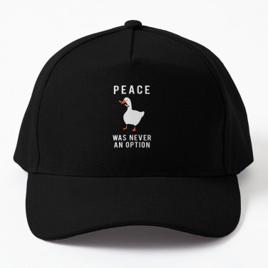 Peace Was Never Option Baseball Cap Casquette Cosplay Tea Hats