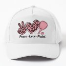 Peace Love Padel Mom I Love Padel Valentine Day Gift Baseball Cap Casquette Hatgolf Cap Hats