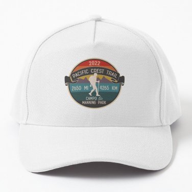 Pacific Crest Trail 2022 Hikers Baseball Cap Casquette Hats Trucker Cap