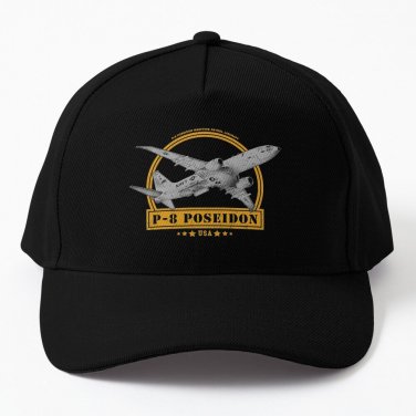 P-8 Poseidon Aircraft Baseball Cap Casquette Fluffy Hat Gentleman Hat Vintage Hats