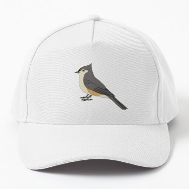 Tufted Titmouse Baseball Cap Casquette Sports Caps Sunhat Baseball Cap Casquette