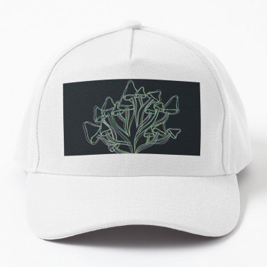 Trippy Mushroom Tree Baseball Cap Casquette Funny Hat Cap Hat Cap Hat
