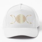 Triple Moon Goddess Flower Life Gold Symbols Baseball Cap Casquette The Hat Anime Hats
