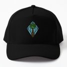 Tree Stained Glass Design Baseball Cap Casquette Hat Cap