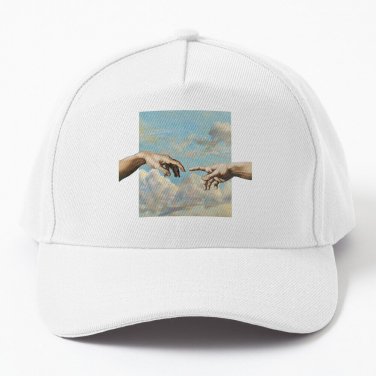 Touch The God Creation Adam Baseball Cap Casquette Snap Back Hat Christmas Hatcap