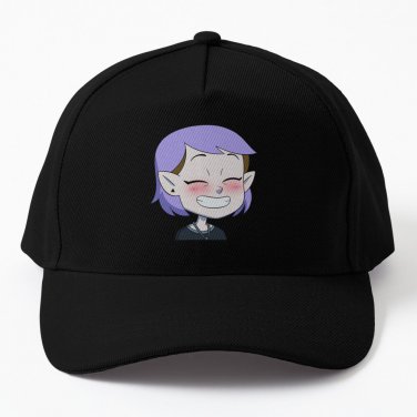 happy blushing amity blight with new hair from the owl house season two Cap Hat