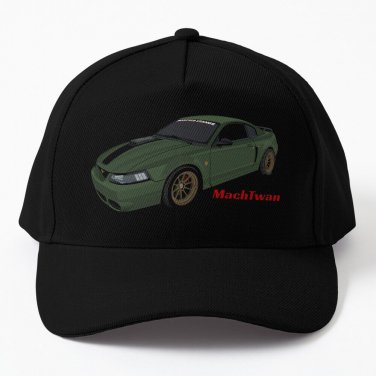Green Mustang Mach 1 Baseball Cap Unisex Hat Casquette Snapback