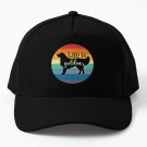 Golden Vintage Golden Retro Life is Golden Dog Baseball Cap Hat Casquette Snapback