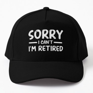Humor Retired 2021 Funny Retirement Gift for Women Men Baseball Cap Hat Casquette Snapback