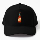 Hot Stuff Hot Sauce Pattern in Peachy Pink Baseball Cap Hat Casquette Snapback