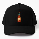 Hot Stuff Hot Sauce Pattern in Black Baseball Cap Unisex Hat Casquette Snapback