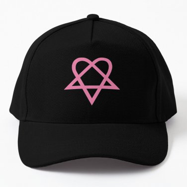 Heartagram - Pink Baseball Cap Unisex Hat Casquette Snapback