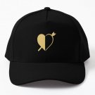 Houshou Marine Eyepatch Gold Hololive Baseball Cap Hat Black Snapback Printed Fish