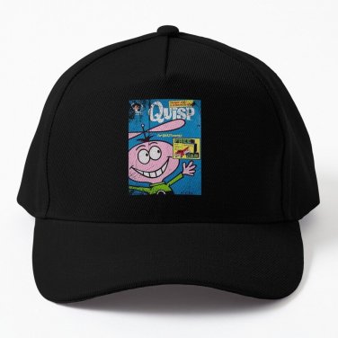Vintage Distressed Quisp Cereal Box For Quazy Energy Cap Casquette Hats Tactical Cap Gentleman Hats